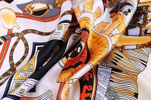 Miniatura 5 de Grace Scarves - Bufandas 100% de seda, extragrande y XX-grande