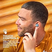 Vista 7 de JLab Go Air Pop True Auriculares Inalámbricos Bluetooth + Estuche de Carga, Slate, Conexión Dual, Resistencia al Sudor IPX4, Conexión Bluetooth 5.1
