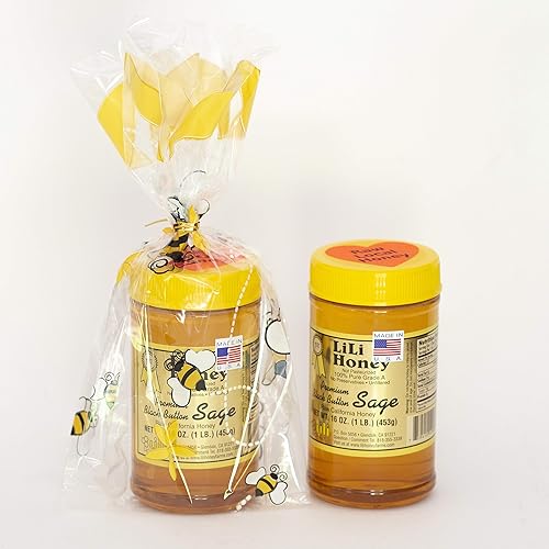 Miniatura 1 de California Raw Premium botón negro salvia miel 16 onzas1 lb puro 100% natural envuelto regalo  Paquete de dos