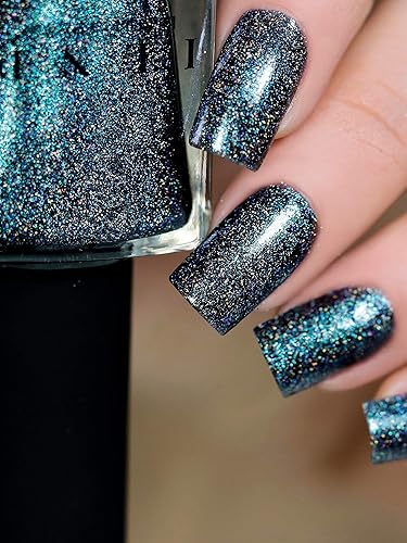 Miniatura 195 de ILNP Madison Ave Esmalte de uñas holográfico metálico rosa antiguo