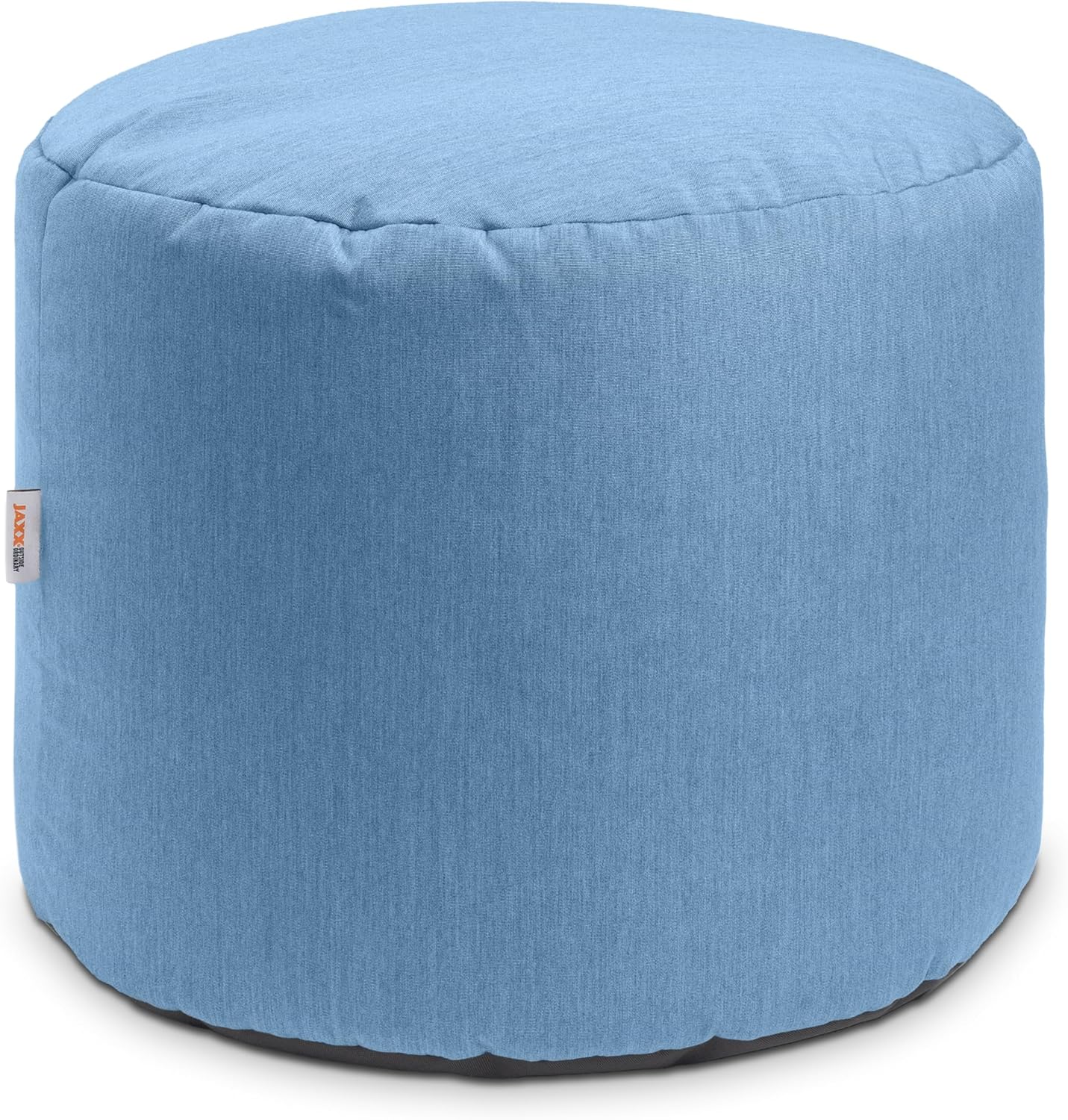 Jaxx Spring Indoor/Outdoor Bean Bag Pouf Ottoman, Sunbrella Ocean