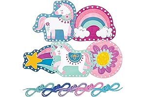 Stephen Joseph Unicorn Lacing Cards Tailor-Made for Ages 3-5: Nurture Creativity!