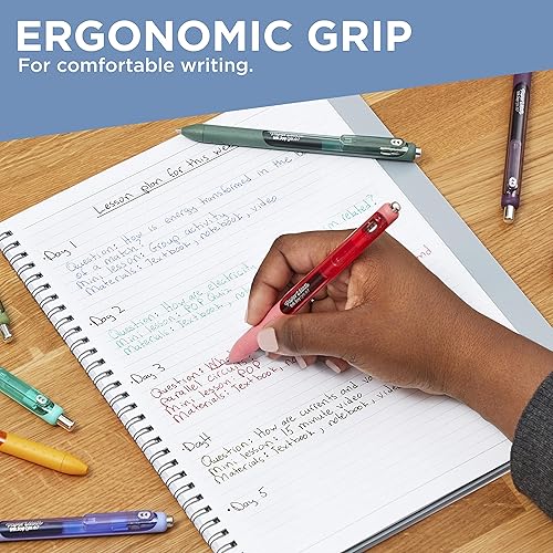 Miniatura 4 de Paper Mate InkJoy - Bolígrafos de gel punta media 0028in negro 36 unidades y bolígrafos de gel InkJoy punta media negro 10 unidades 1951640