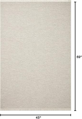 Miniatura 60 de Loloi Amber Lewis Malibu Collection MAB-02 - Alfombra de área de 6 pies 4 pulgadas x 9 pies 2 pulgadas, marfil/multicolor