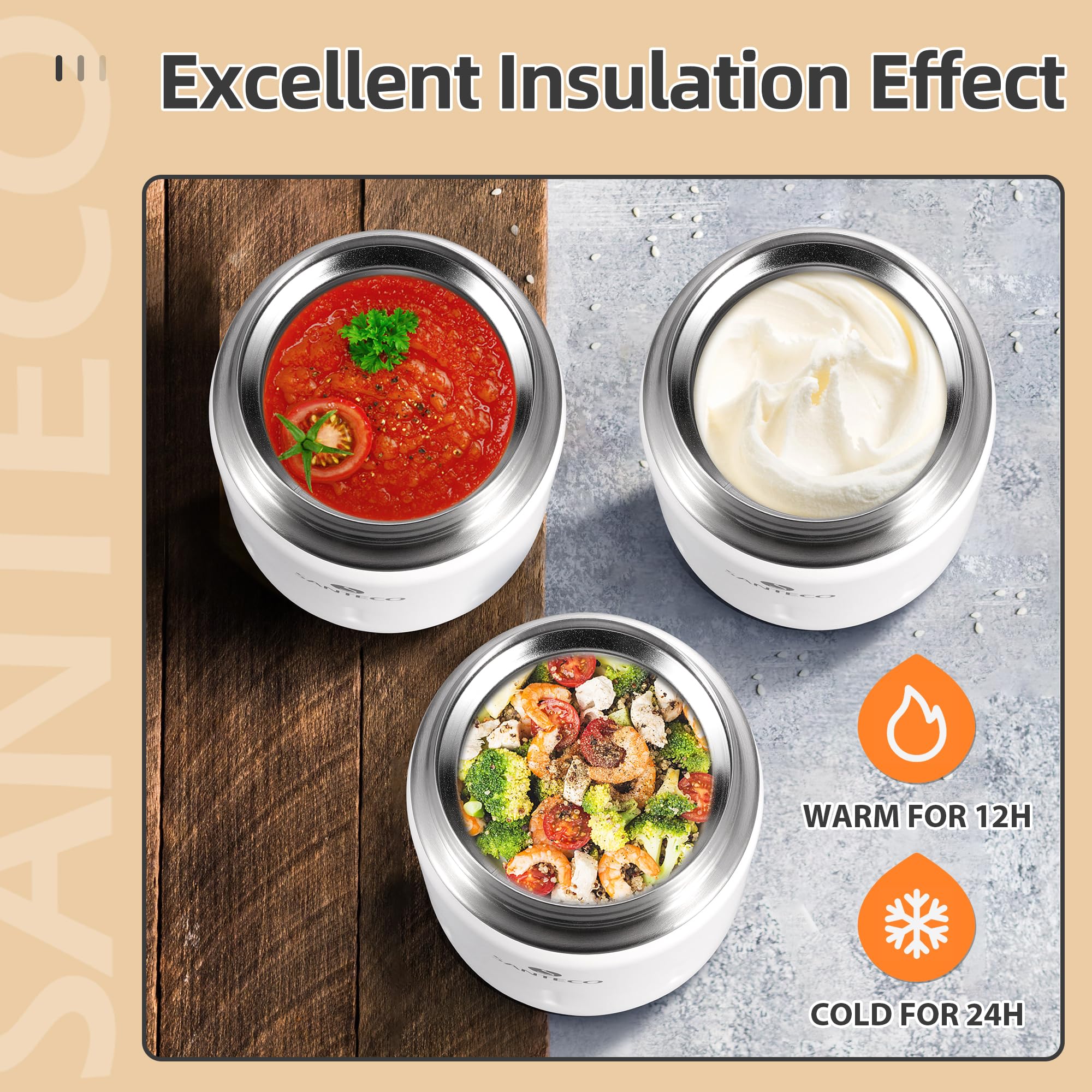 SANTECO Contenitore Termico 500ml