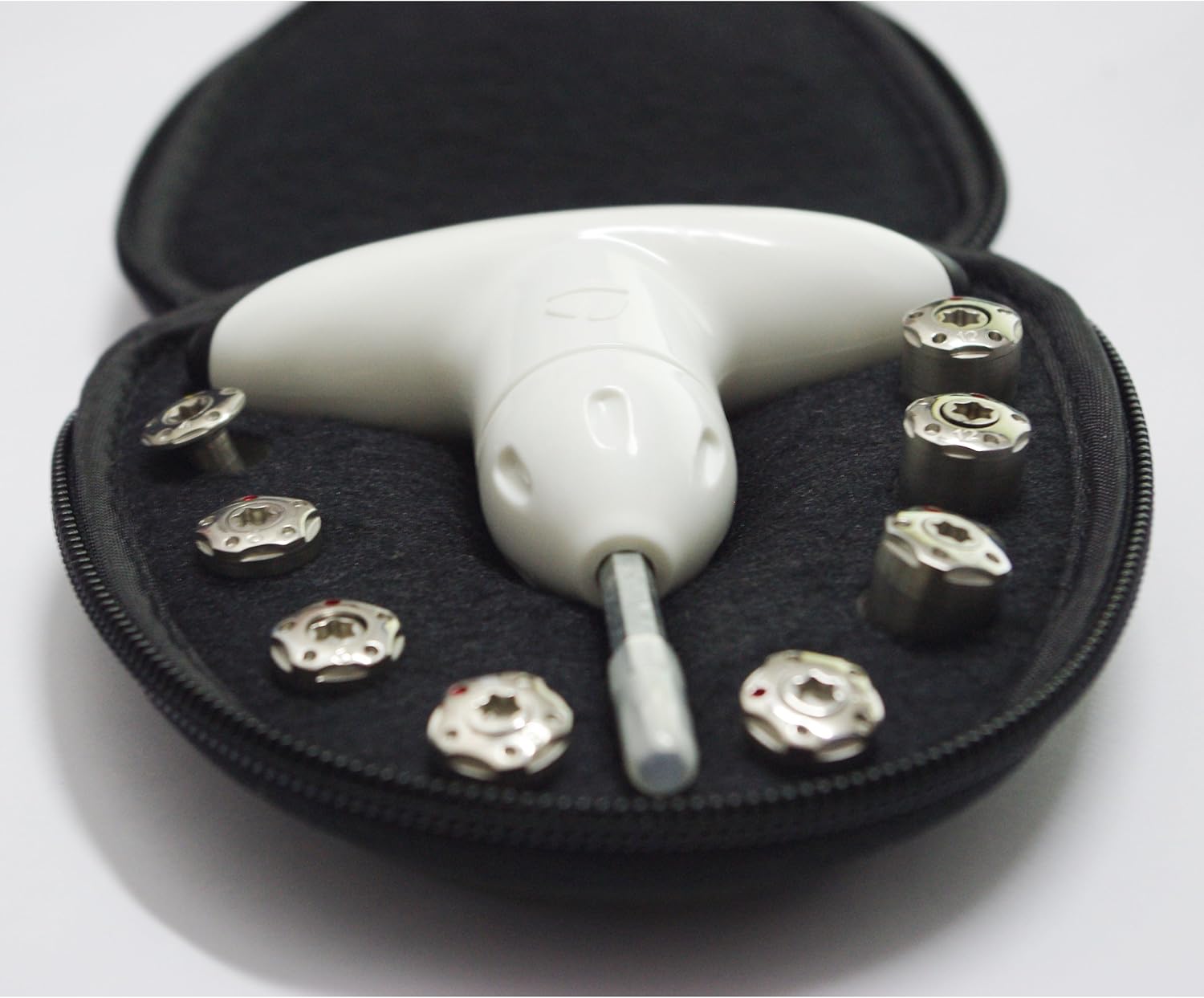 8 pcs Weights + Wrench Tool Kit for Taylormade MWT FCT R1 R11 R11S R9,R7,R5,Rossa Spider 4g 6g 8g 10g 12g with 1pc Case