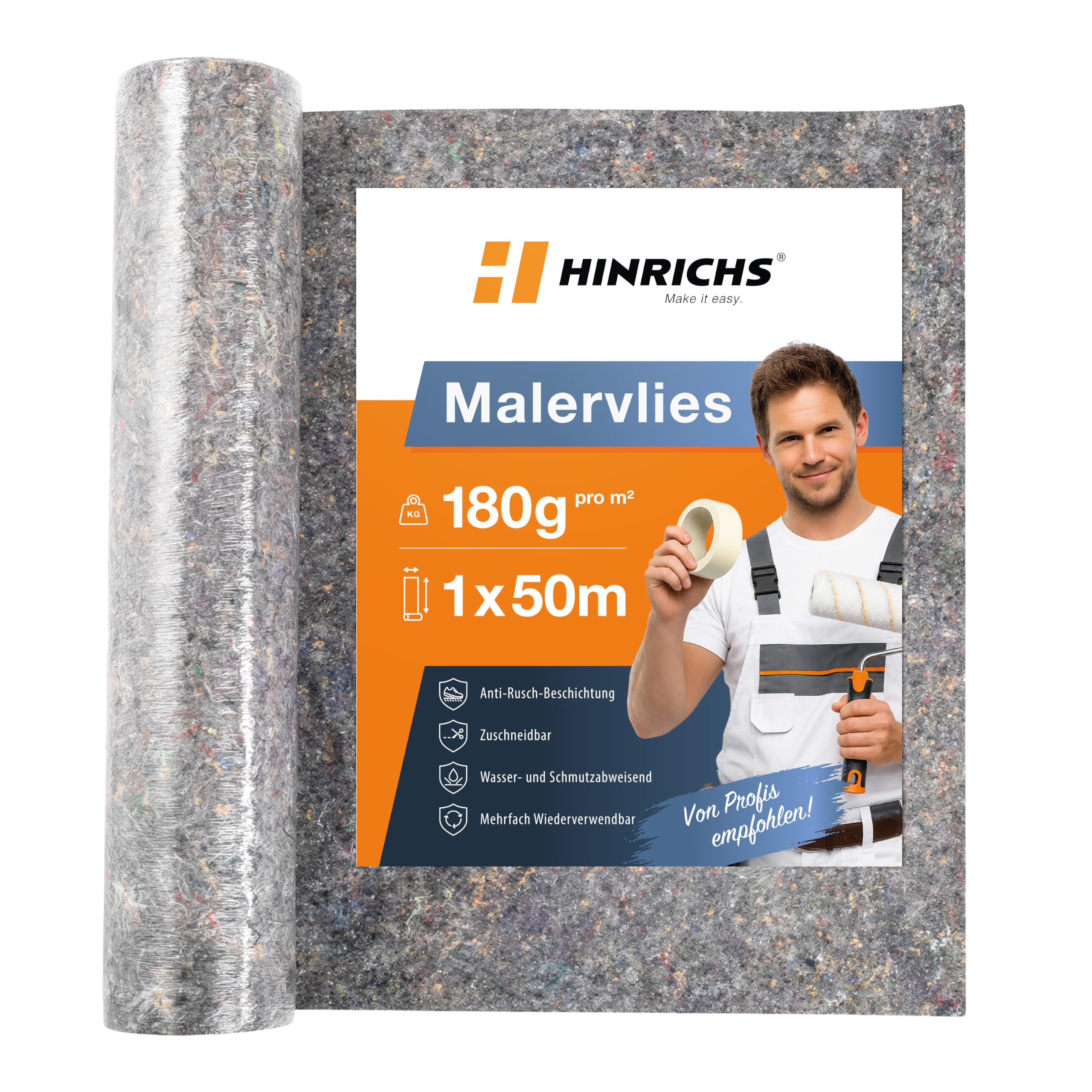 Hinrichs Malervlies 180g