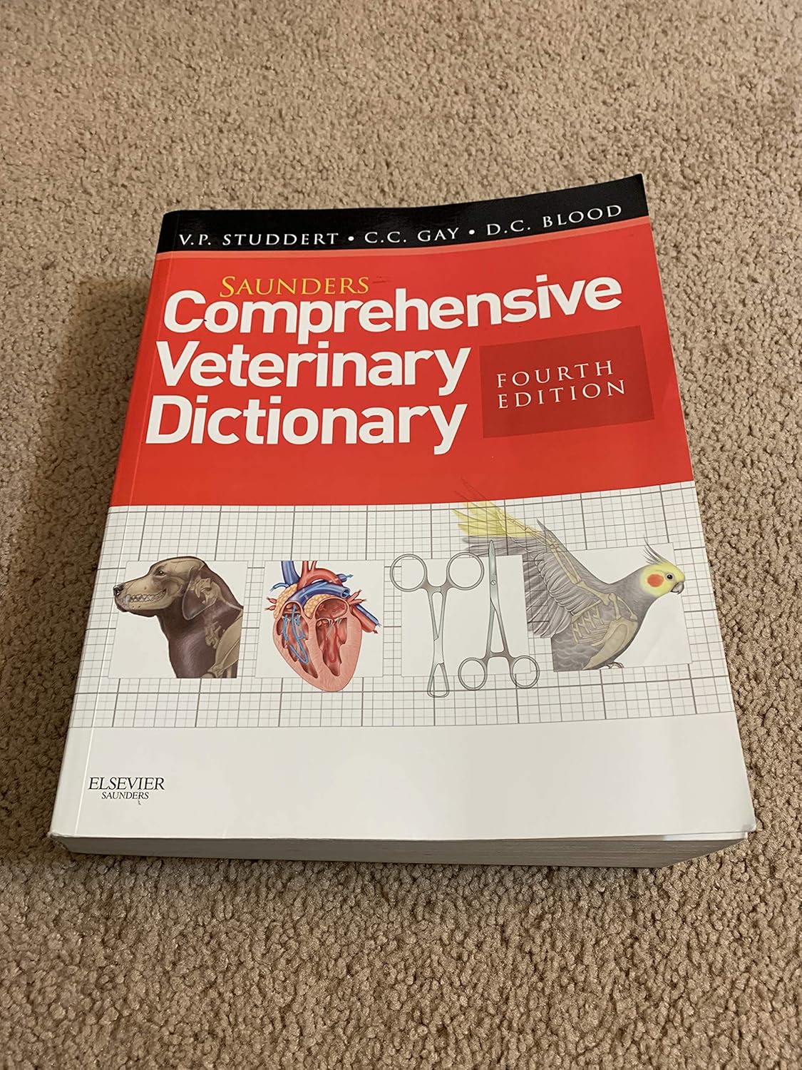 Saunders Comprehensive Veterinary Dictionary Includes eBook Access