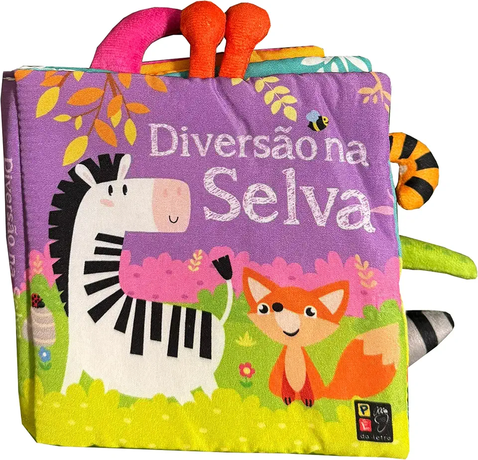 Livro de Tecido - Diversão na Selva