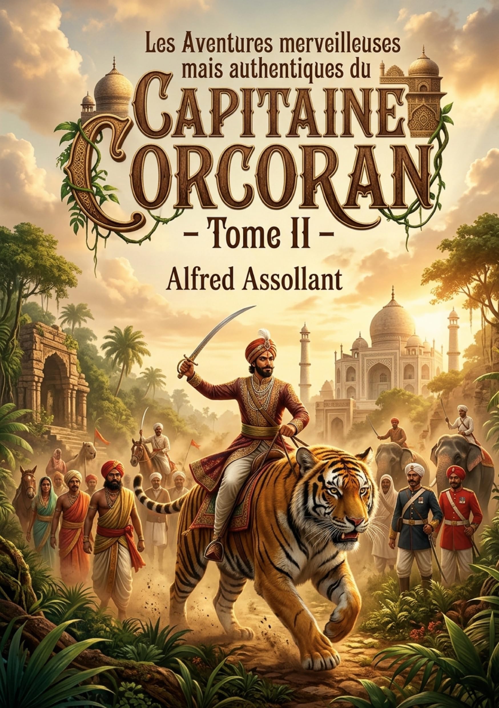 Les Aventures merveilleuses mais authentiques du Capitaine Corcoran - Tome II: Les péripéties véridiques d'un capitaine français devenu maharajah, à ... d'un manuscrit sacré au coeur de l'Inde.