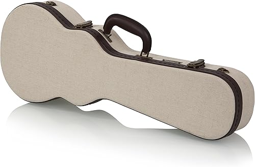Gator Journeyman Series Deluxe - Funda de madera para ukeleles de concierto (GW-JM UKE-CON)