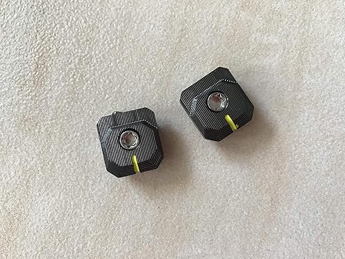 2X 0.74 oz Golf Peso Tornillo para 2017 Taylormade M1 Driver 460CC 430CC 1# Negro