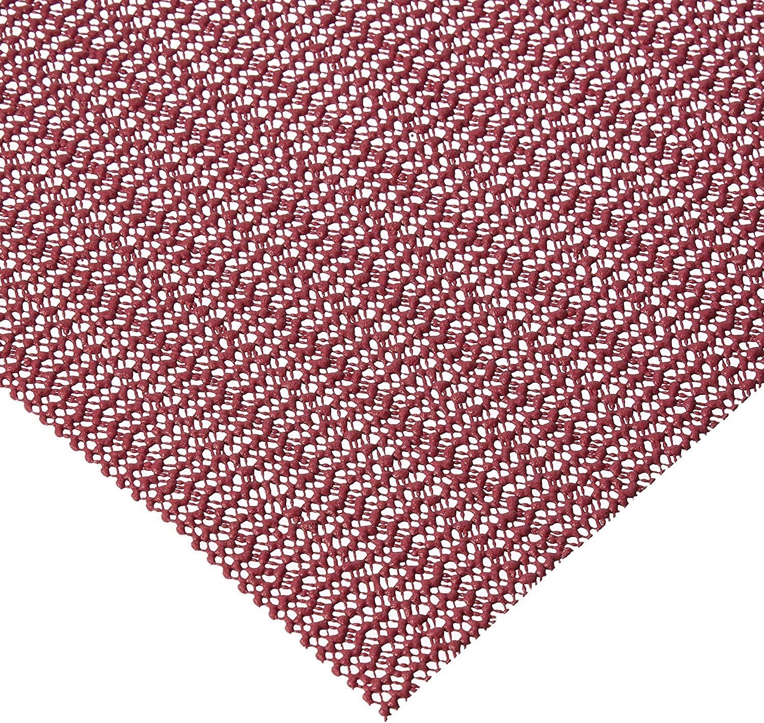 Con-Tact Brand Grip Classic Shelf Liner - Non-Adhesive Drawer Liner | Multi-Purpose Easy-Use Design| Thick & Durable Protection | 12" x 5', Pack of 6 Rolls, Berry image 2