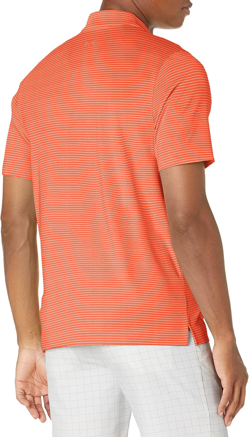 Cutter & Buck Mens Moisture Wicking UPF Drytec Forge Pencil Stripe Polo Shirt - Image 2