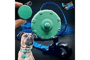 Ocean Aqua Halo Leash Dog | Wearable, Mini Adjustable Dog Leash for Enhanced Outdoor Adventures