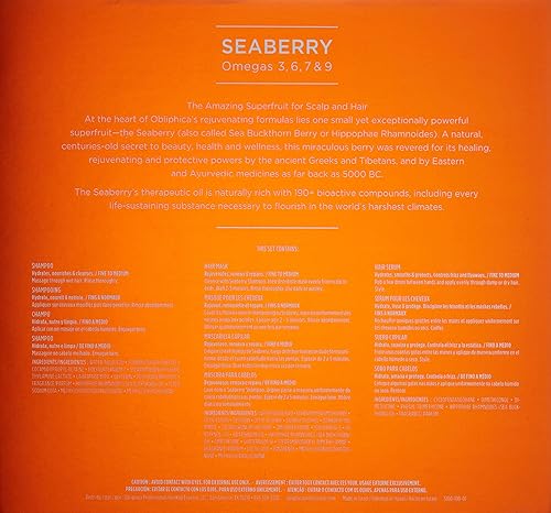 Miniatura 3 de obliphica Professional esperar la perfección Volumen & Cuerpo seaberry Collection, 20,7oz.