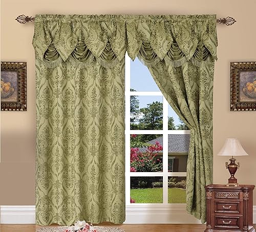 Panel de cortina Jacquard Penelopie Elegant Comfort