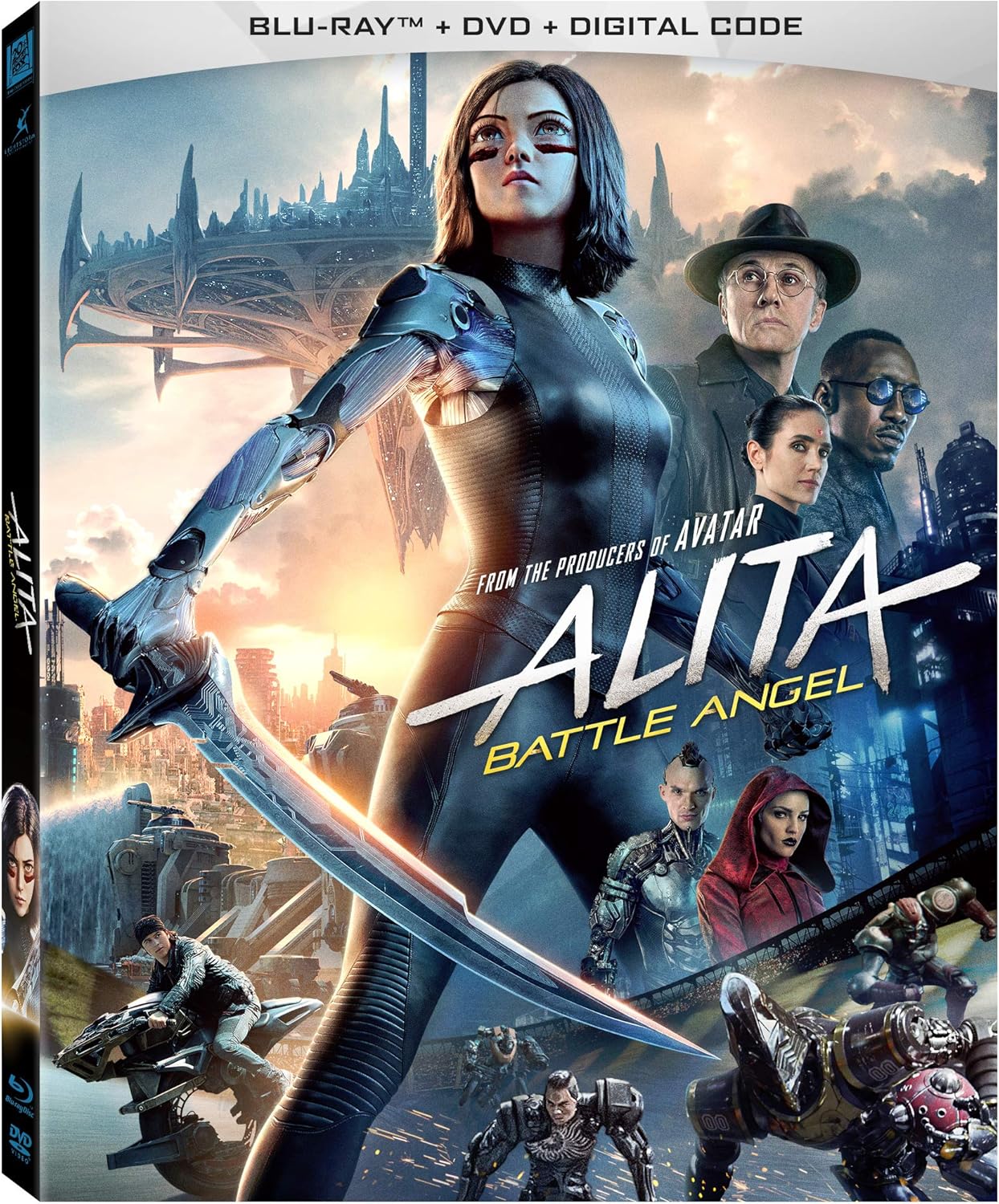 Alita Battle Angel Amazon.co.uk Rosa Salazar, Christoph Waltz, Jennifer Connelly, Mahershala
