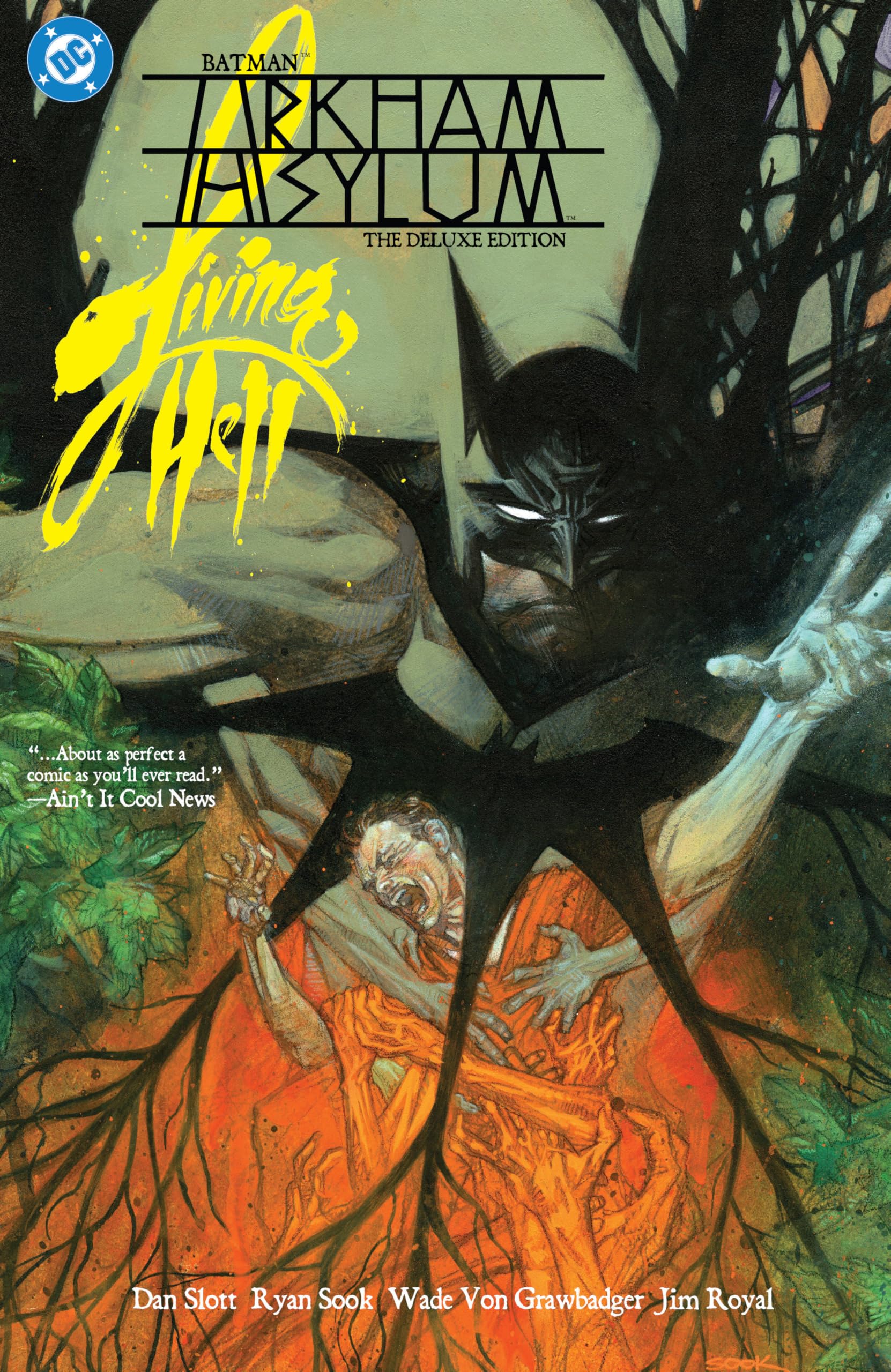 Batman Arkham Asylum Living Hell Deluxe Edition 2025  by Dan Slott HARDBACK