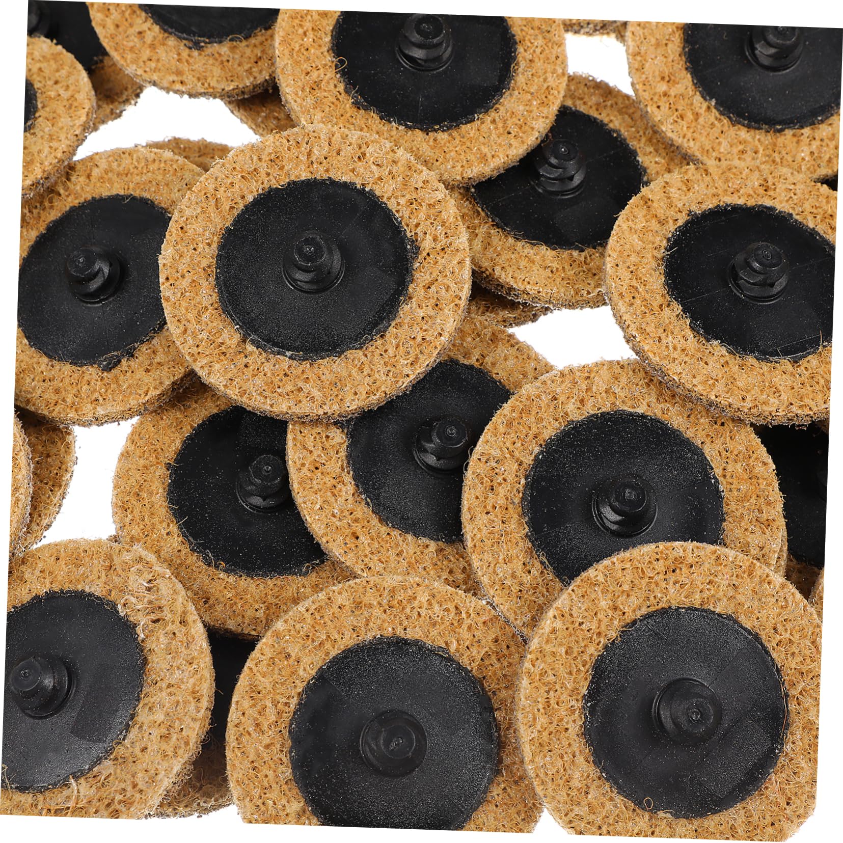 Homoyoyo 2 Inch Sanding Discs Set 50 Pcs Angle Attachments Paint Stripper Abrasive Wheels for Grinder