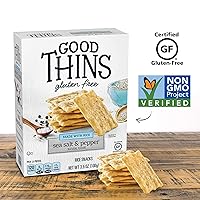 Vista 52 de Good Thins Simply Salt Snacks - Galletas de arroz sin gluten, 3.5 onzas (paquete de 3)