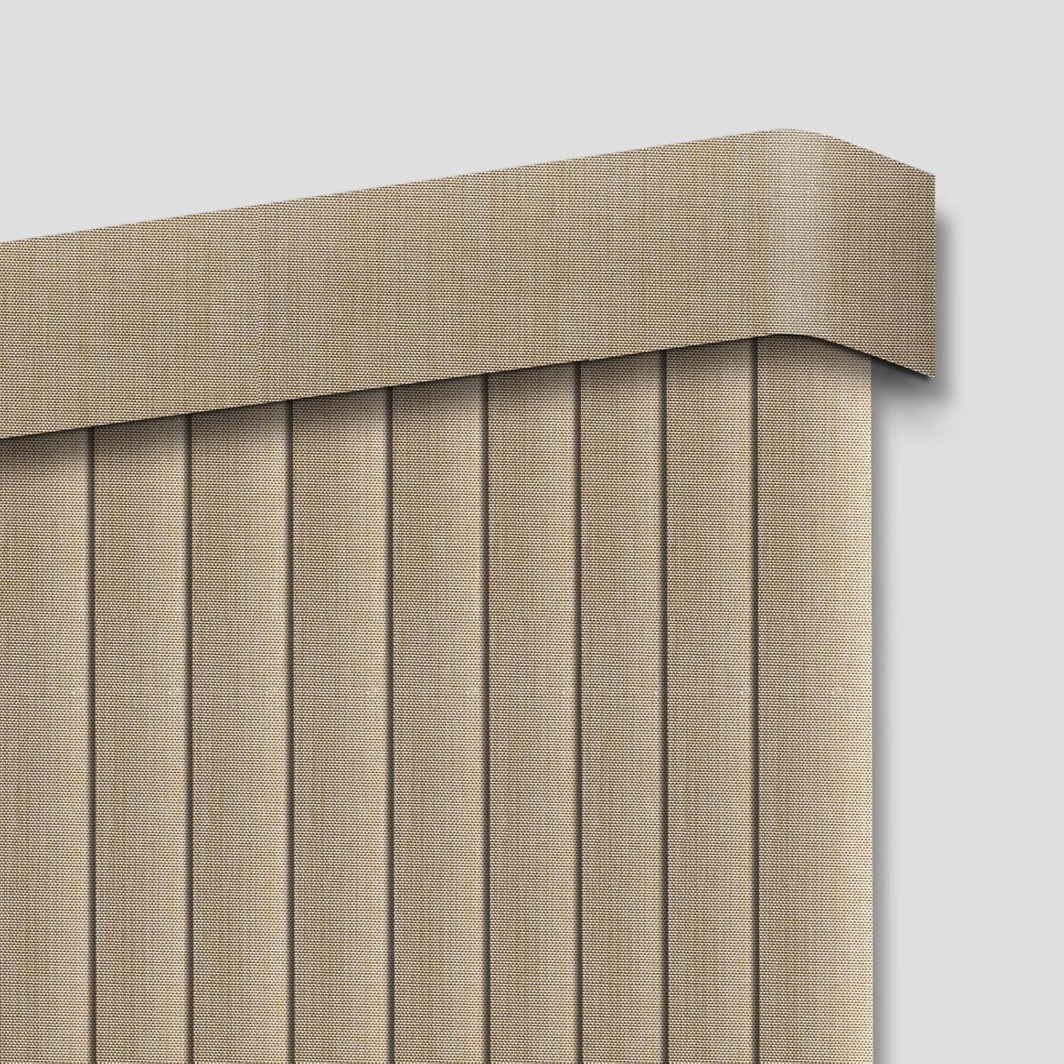 Veritcal Blinds Replacement Blinds Slats, 3.5 Inches Wide Replacement Slats, Custom Fabric Window Blinds for Sliding Glass Doors, Patio Doors, Windows