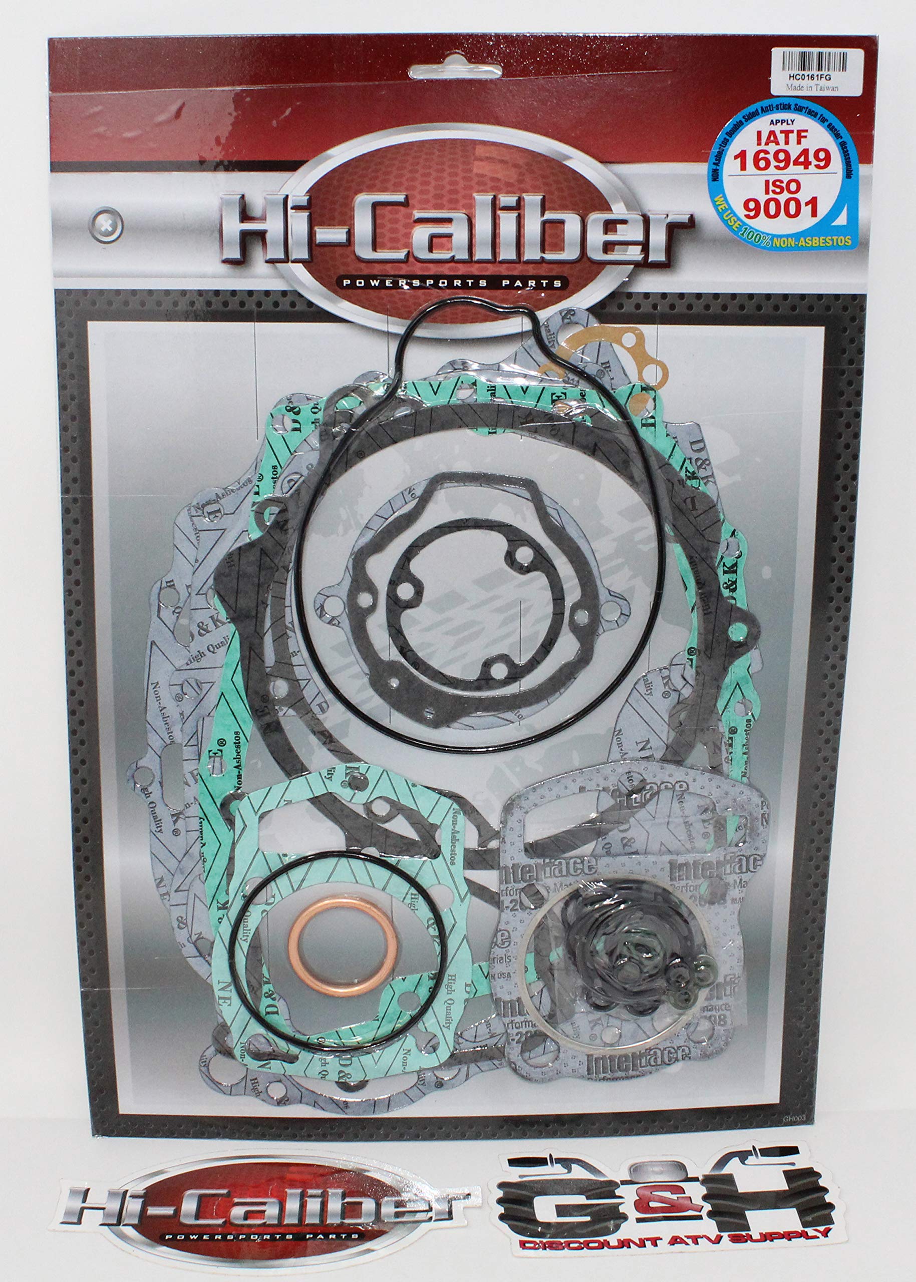 Hi-Caliber Powersports Parts Complete Full Engine Gasket Kit for 1982-1983 Honda ATC 200E Big Red & 1984-1985 ATC 200M 3-Wheel ATVs