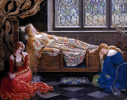 Miniatura 2 de Rompecabezas de madera para adultos - La bella durmiente - 437 piezas de madera. Fabricado en los Estados Unidos por Nautilus Puzzles