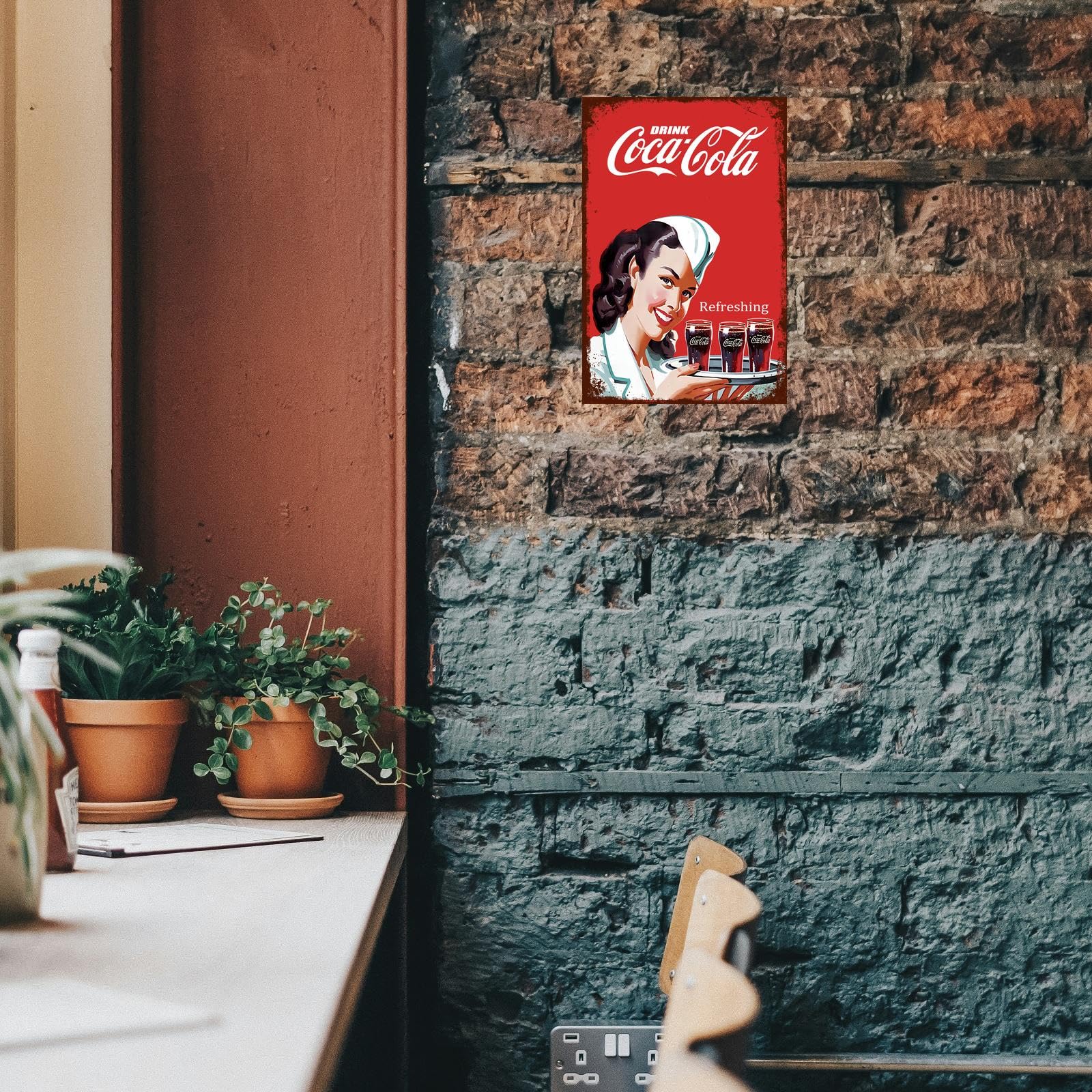 Amazon.com: Xanovir Coke Tin Sign Metal Poster Vintage Wall Decor