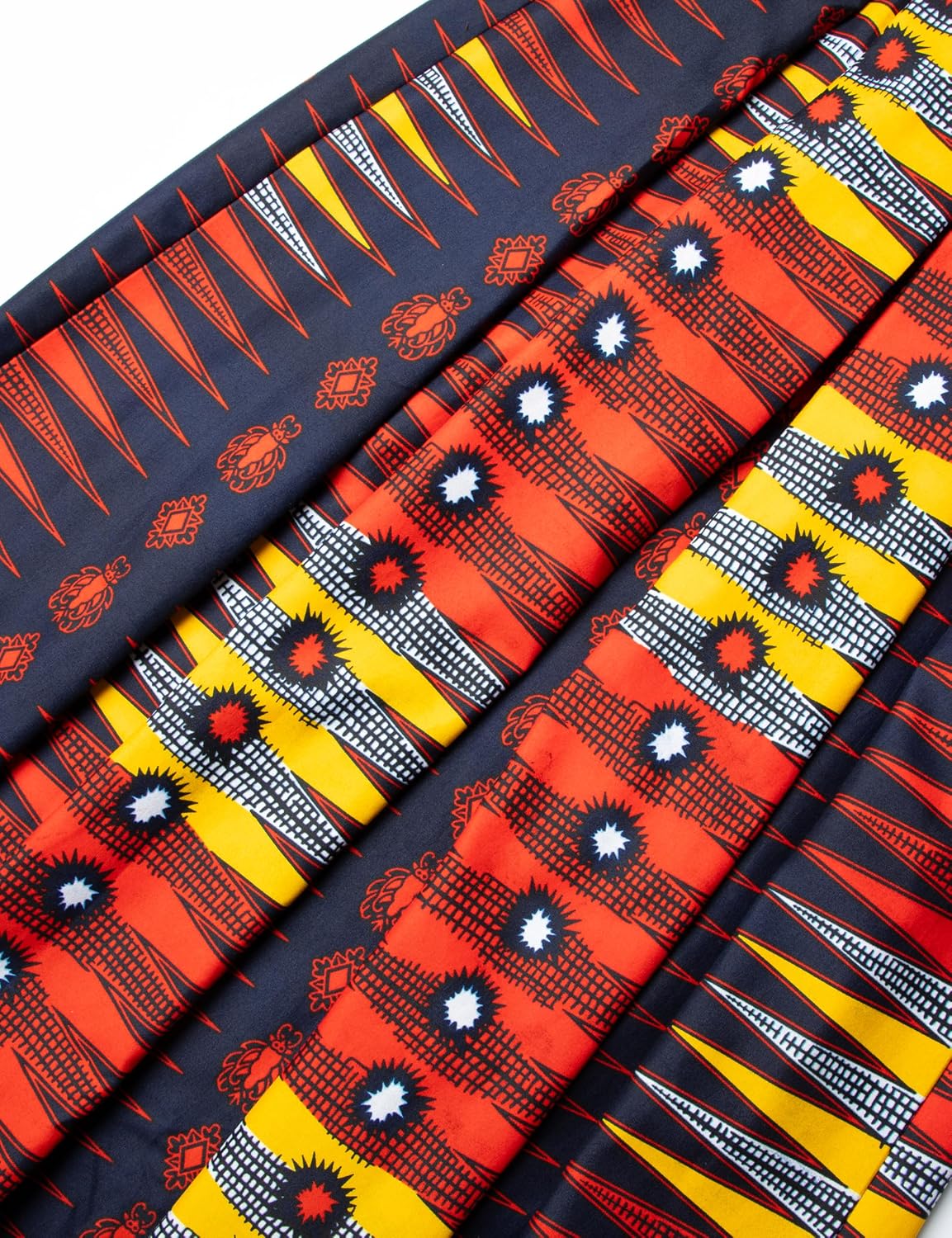 SHENBOLEN Women African Print Wax Skirt Ankara Long Maxi Skirts