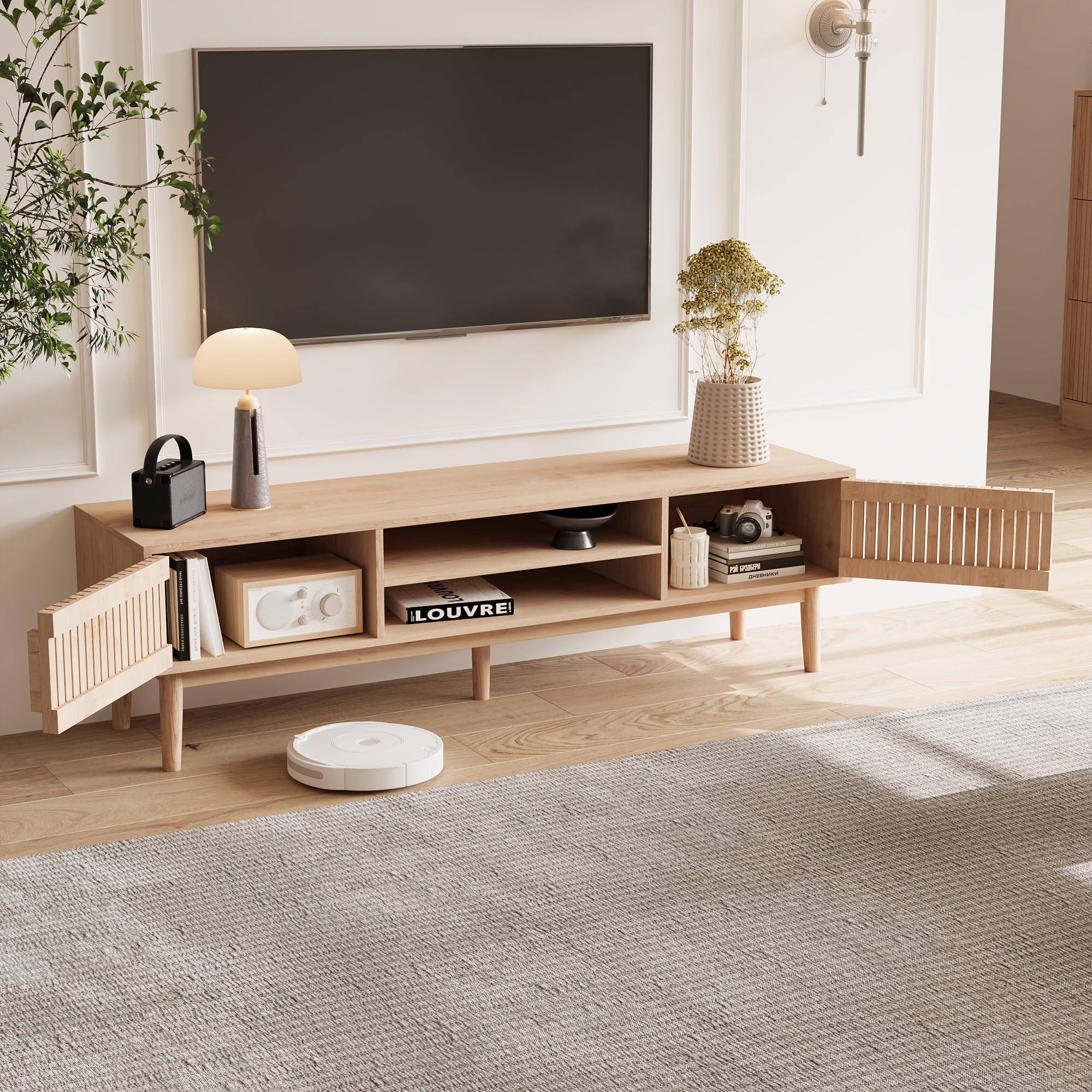 TV-kasten 2 stuks eiken craft 60x31x25,5cm bewerkt hout