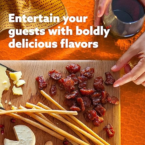 Miniatura 9 de Golden Island Paquete variado coreano para barbacoa, paquete de 15, 8 bocadillos de cerdo y 7 carne seca de cerdo, bocadillos de proteína coreana