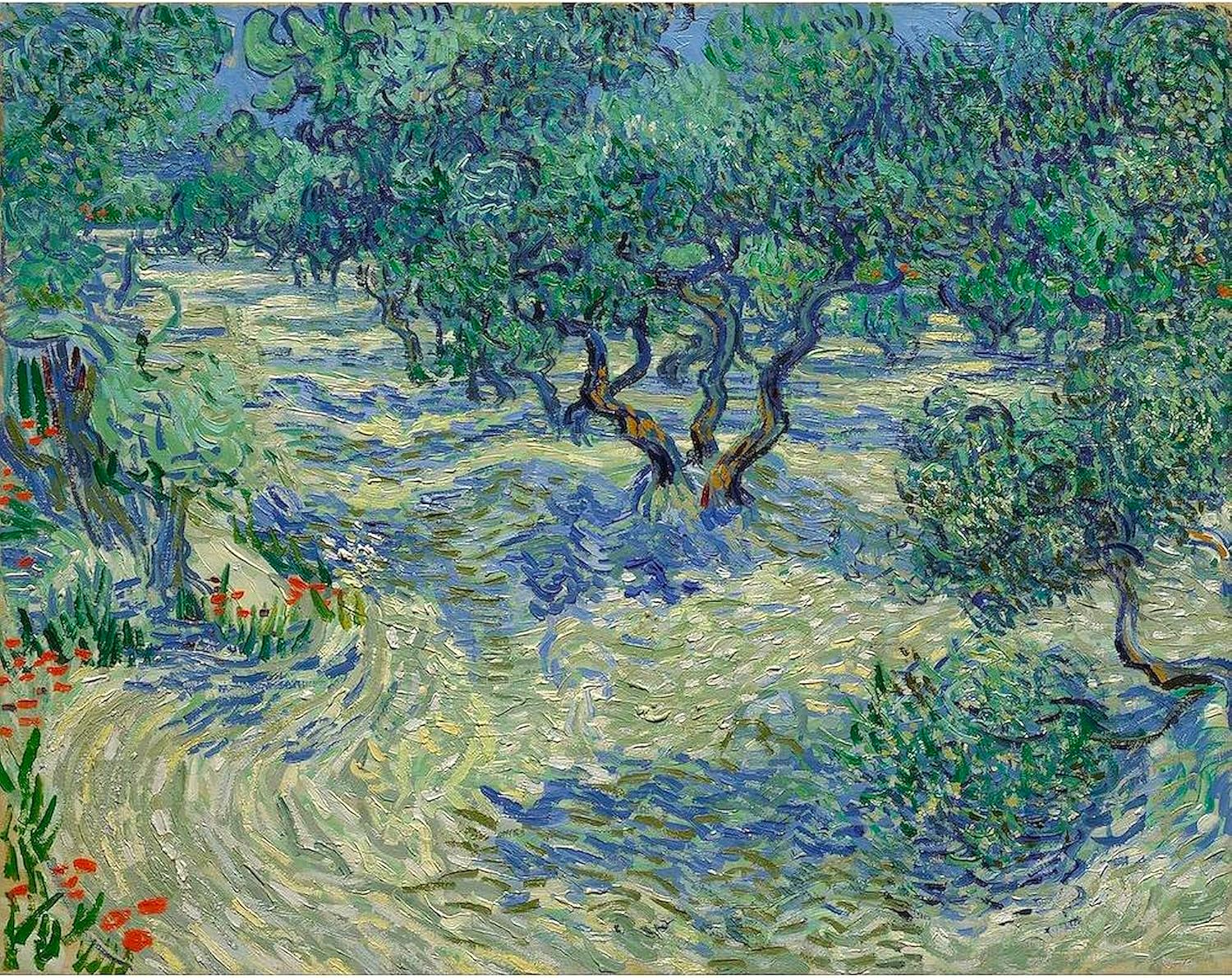 CafePress Vincent Van Gogh Olive Orchard Pillow Case Standard Size Pillowcase, Lumbar Pillow Cover Microfiber