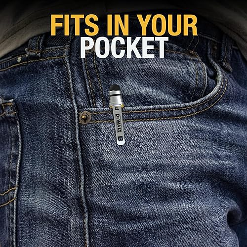 Miniatura 7 de DEWALT Mini lápiz capacitivo 3 en 1 resistente, bolígrafos para tableta para iPad, bolígrafos de pantalla táctil EDC, bolígrafo con punta de