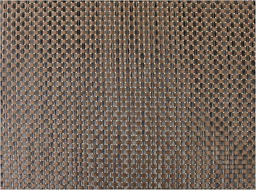 Miniatura 24 de Risch Manteles individuales tejidos de vinilo | Elegante mantel individual rectangular de tejido de plástico | Comedor en interior o exterior |