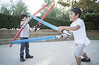Vista 4 de Premium - Espada Sable inflable, Sable de luz, Regalos para fiestas, Juego en acción, 34", Azul