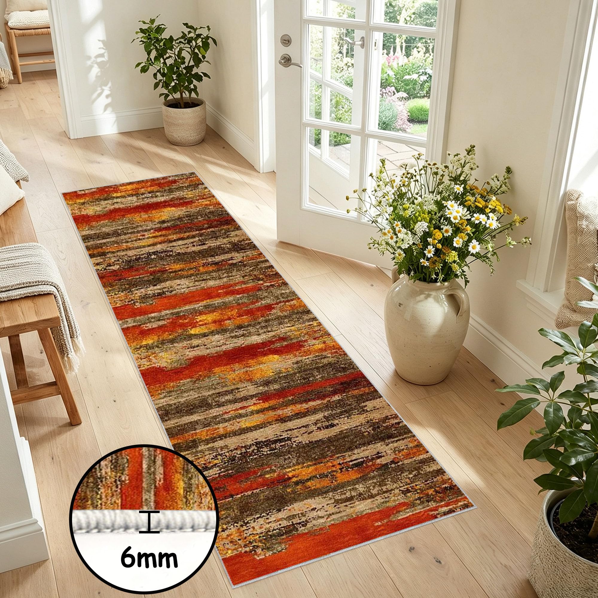 Tapis Couloir Antidérapant Long Rug 80 x 450 cm