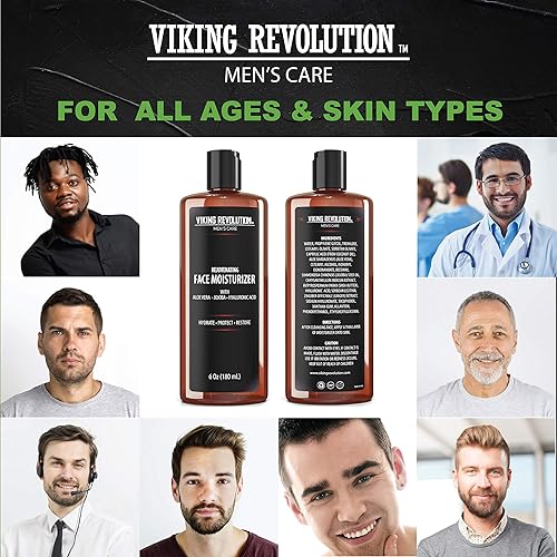 Vista 6 de Viking Revolution - Crema hidratante natural para el cuidado de la piel, antiarrugas y antienvejecimiento crema/loción facial, cuidado facial