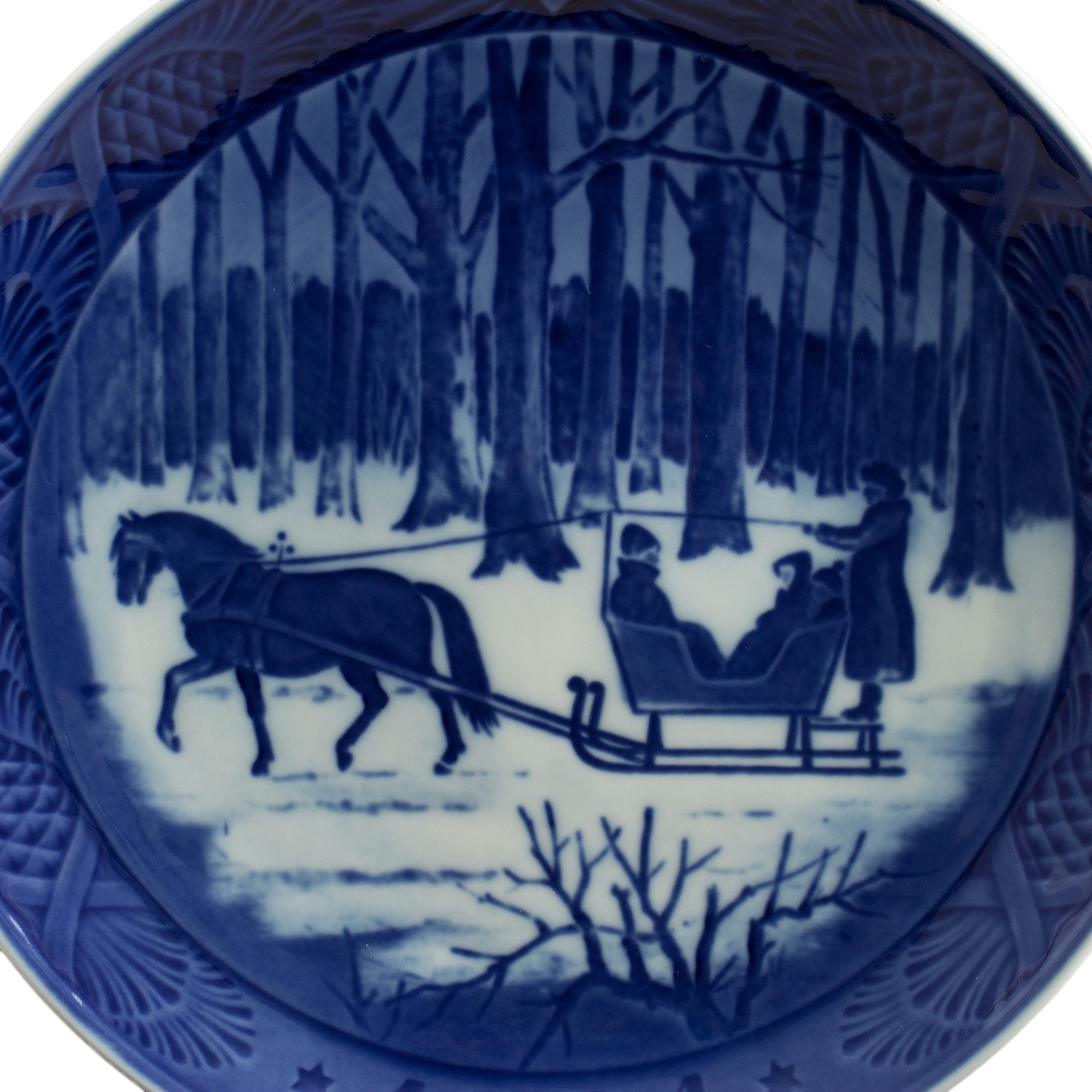 ROYAL COPENHAGEN PIATTO DI NATALE 1984 ORIGINALE PORCELLANA PRIMA SCELTA