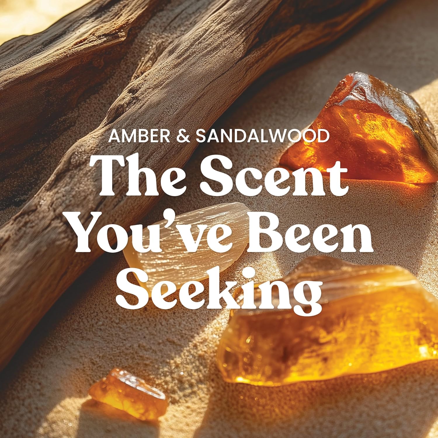 Yankee Candle Amber & Sandalwood, Scented Candle, 22oz Large Jar with up to 150 Hour Burn Time, Giftable - Image 2