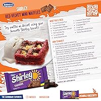 Vista 2 de Wibisco Shirley Biscuits, chocolate, 3.7 oz (paquete de 24)