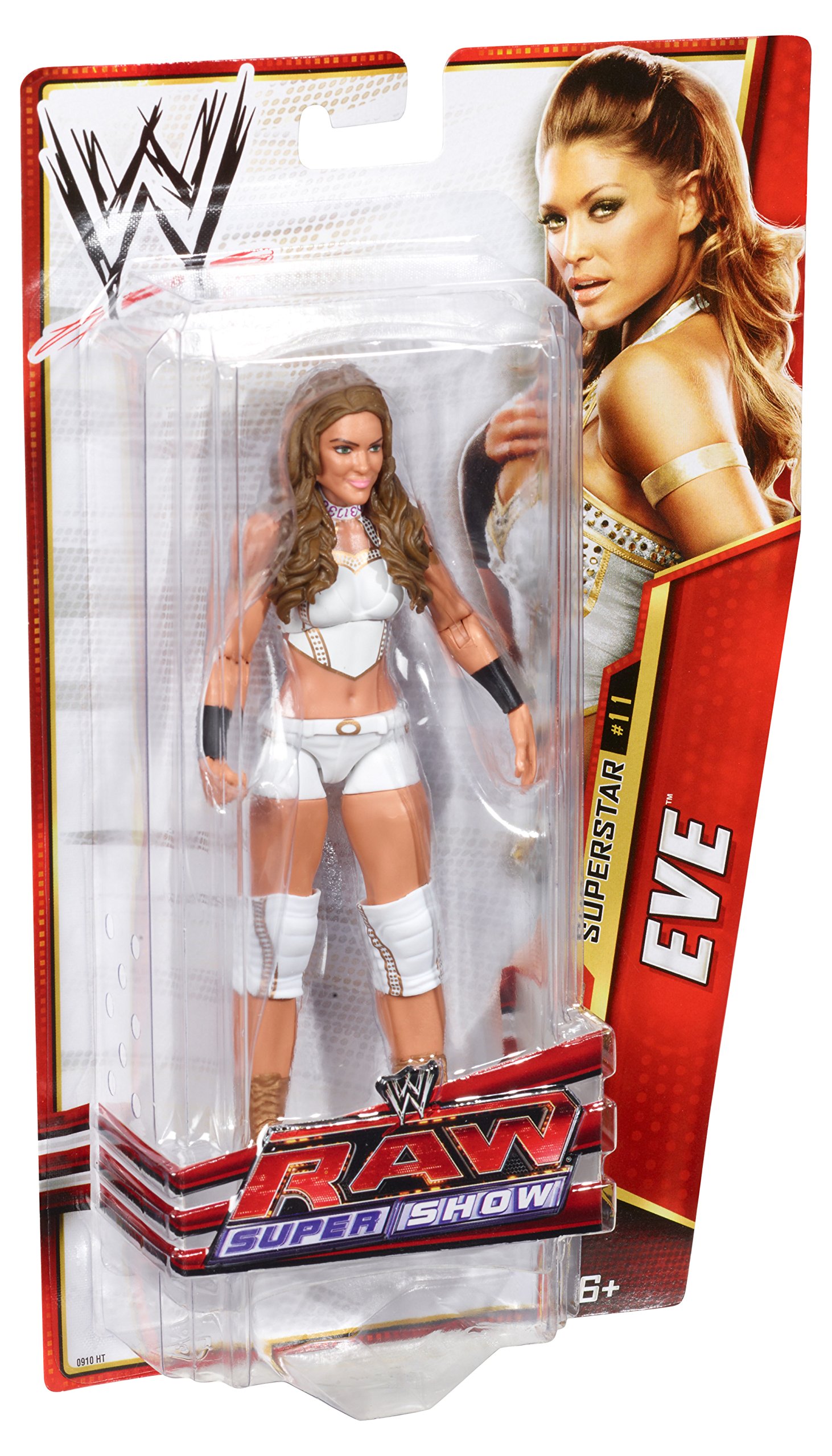 Amazon.com: WWE Eve Torres RAW Supershow Figura – Serie #25
