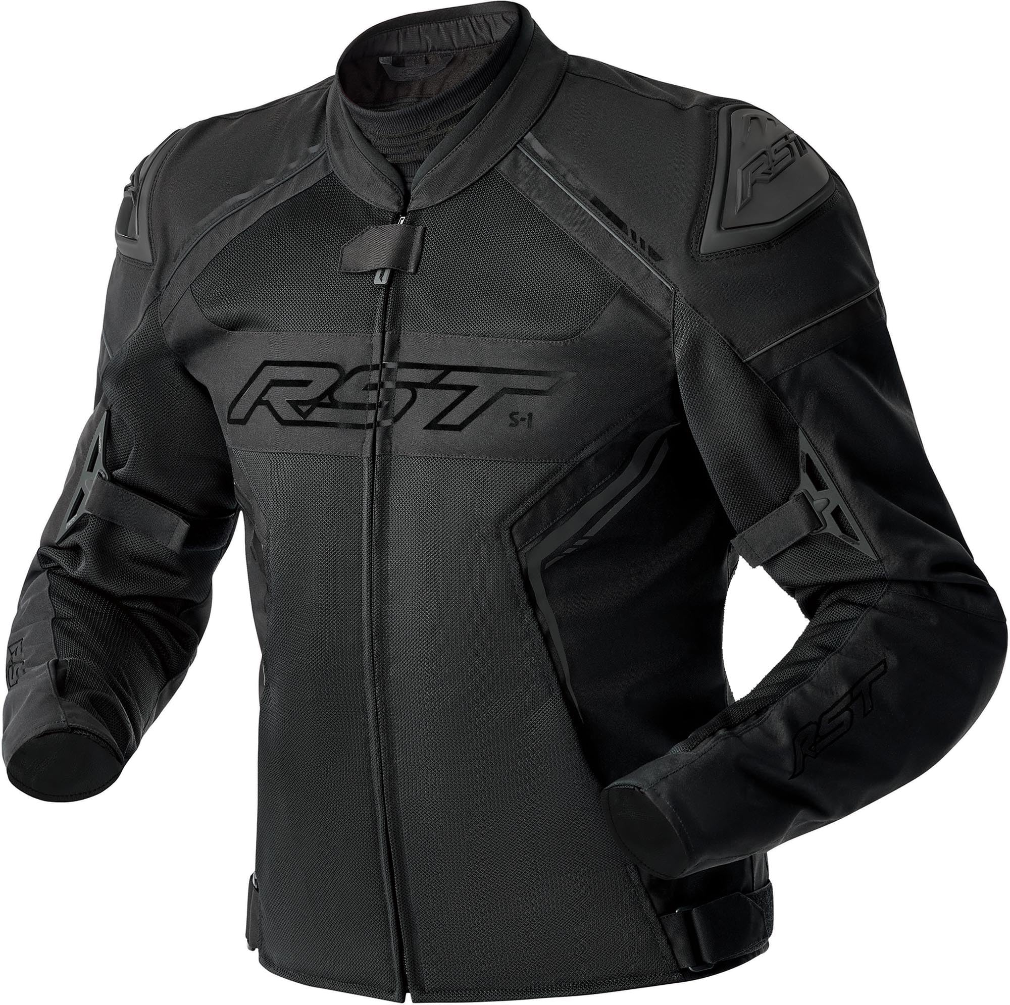 RST Veste de moto S1 D3O MESH - Construction renforcée, armure certifiée CE, utilisation route/aventure