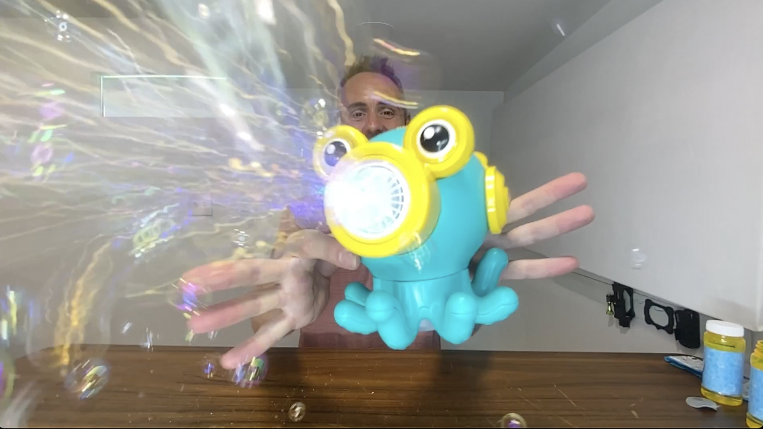 BEST Bubble Machine for Kids? | Rotating Octopus Bubbler