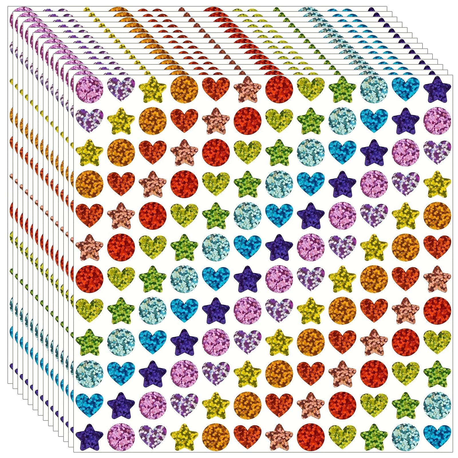 RVLZKCPG 1000 Pièces Gommettes Étoiles, Multicolore Gommettes Autocollantes, 2.5cm Holographiques Stickers Etoile, Autocollantes de Récompense pour Enfants, Étudiants, Récompenses RVLZKCPG 1000 Pièces Gommettes Étoiles, Multicolore Gommettes Autocollantes, 2.5cm Holographiques Stickers Etoile, Autocollantes de Récompense pour Enfants, Étudiants, Récompenses
