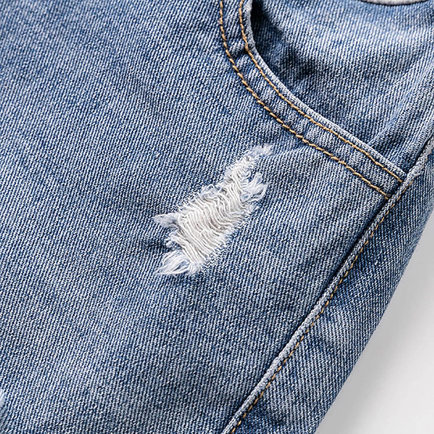 iiniim Women Pregnant Maternity Jeans Shorts Elastic Waist Over Belly Loose Denim Summer Casual Hot Pants at  Women’s Clothing store