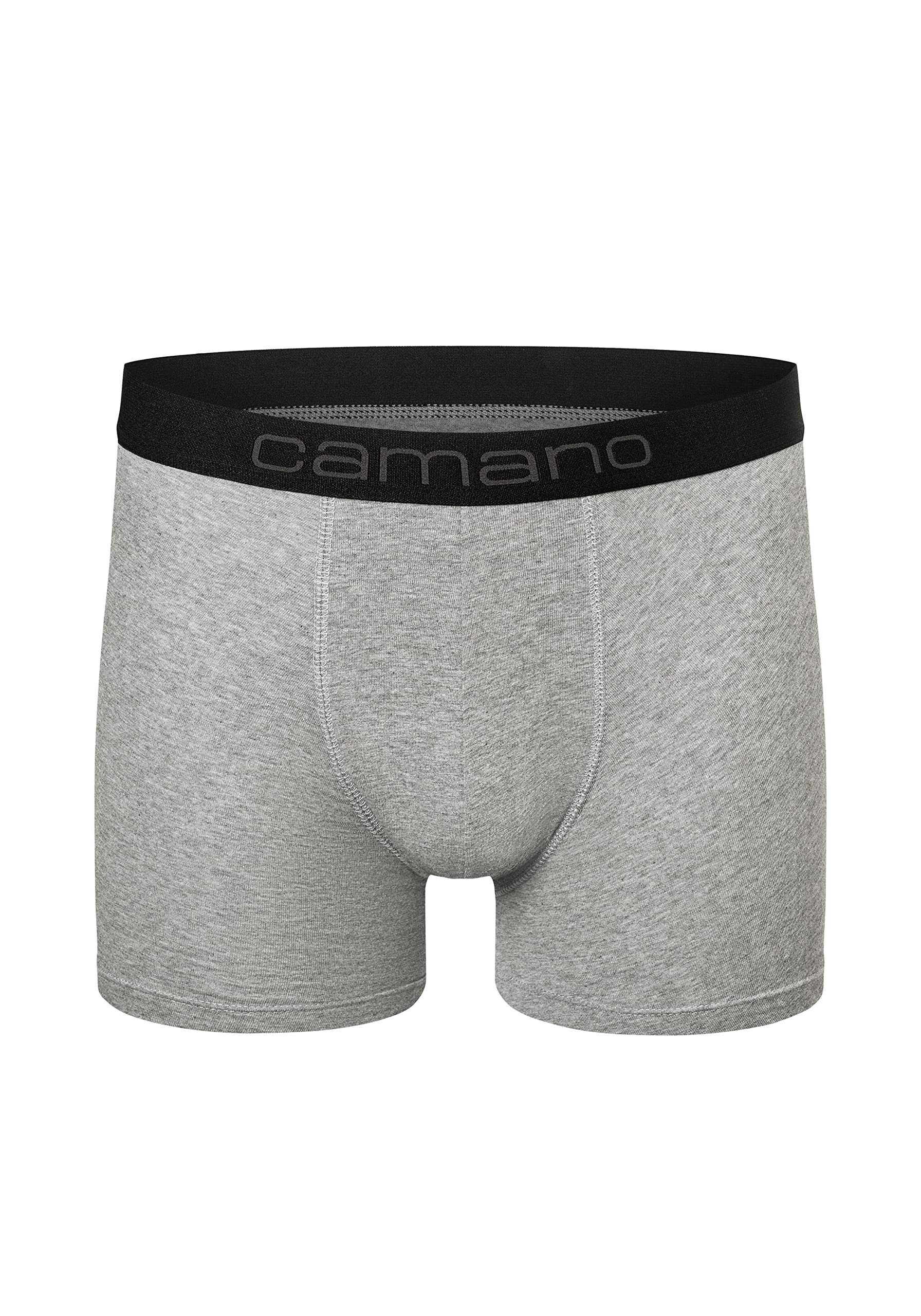Camano Boxer da uomo Comfort con cotone sostenibile (BCI) in una pratica confezione da 6, Mix nero, XL
