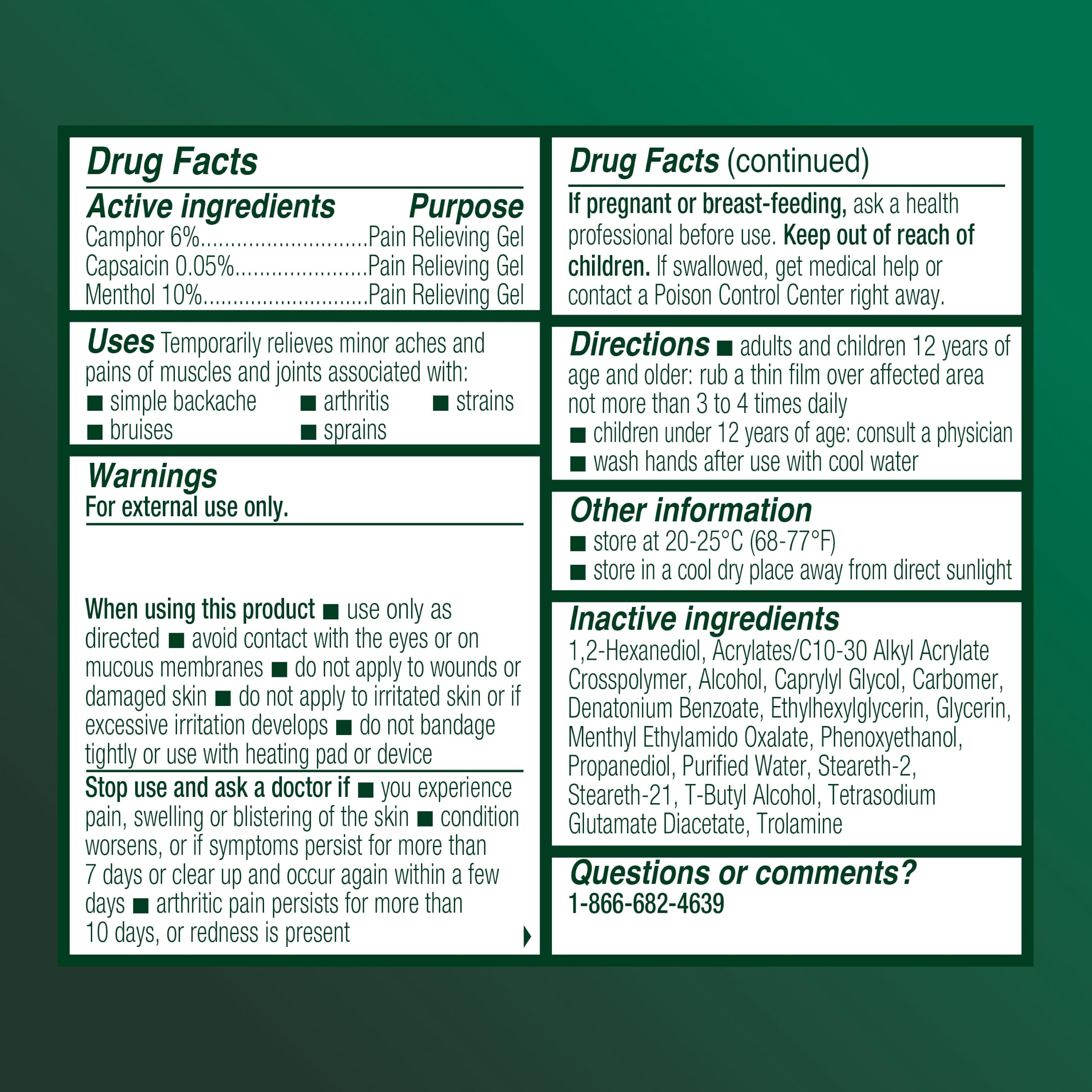 Biofreeze Triple Target Pain Relief Roll On, NSAID-Free Relief, 2.5 FL OZ — Amazon image 8