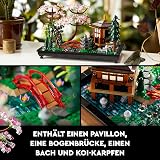 LEGO 21060 Architecture Himeji Castle Set, Landmarks Collection Model Building Kit for Adults & 10315 Icons Tranquil Garden, Botanical Zen Garden Kit for Adults with Lotus Flowers - 7