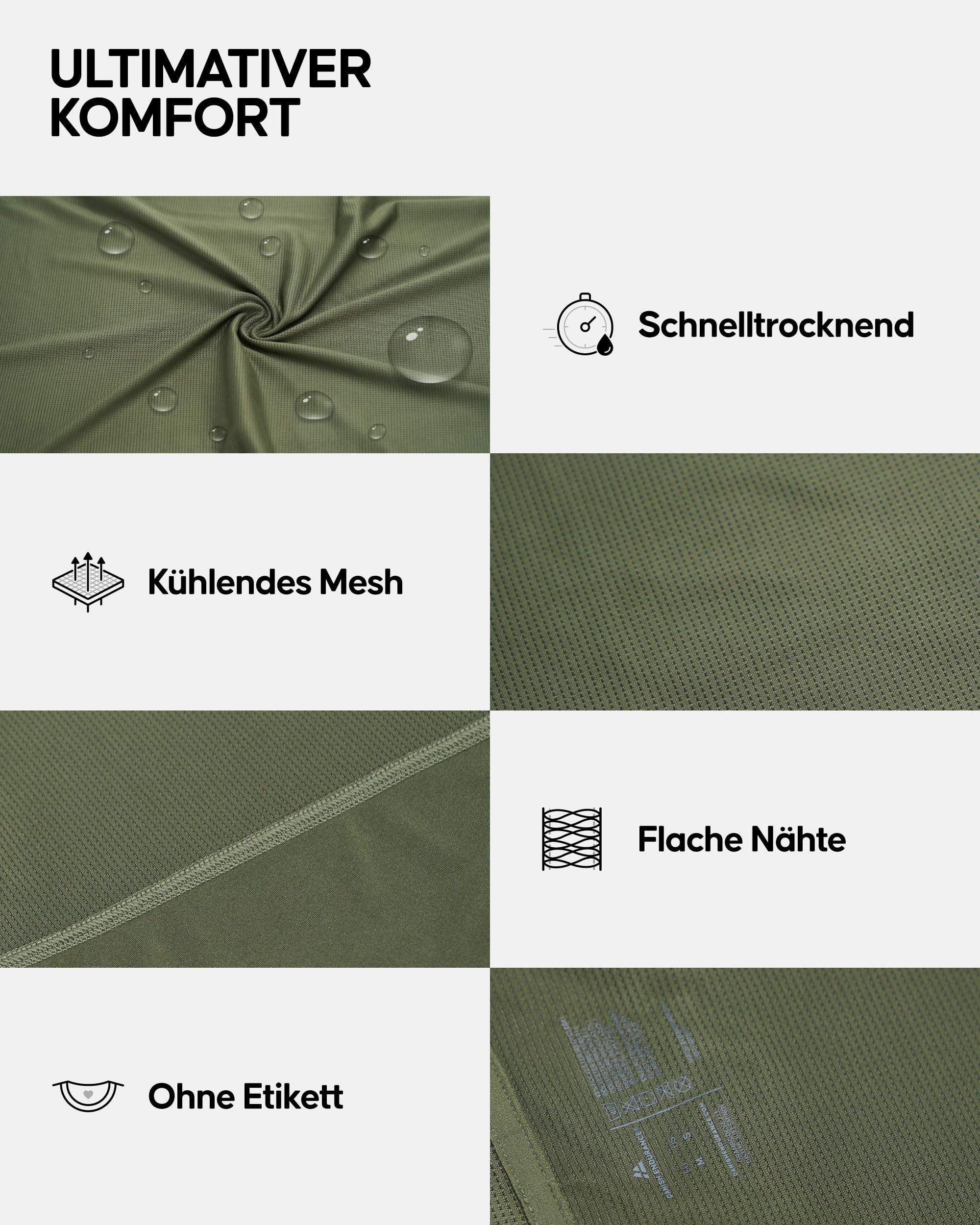 DANISH ENDURANCE Sportshirt Damen, Leicht & Atmungsaktiv, 1er & 2er Pack | Sport Oberteil, Leicht & Atmungsaktiv mit Meshnetz, Feuchtigkeitsableitend für Fitness, Yoga & Laufen